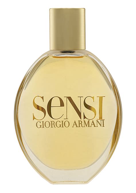 Sensi Giorgio Armani perfume .